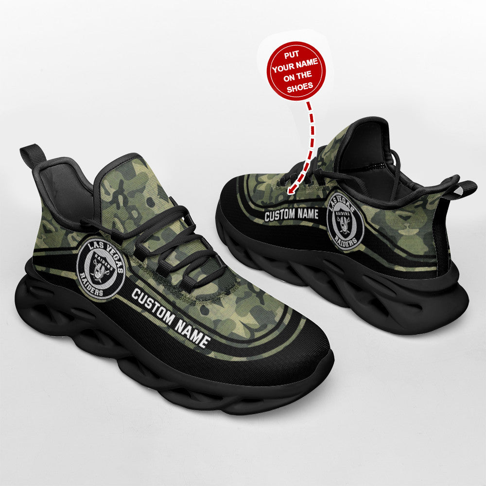 Las Vegas Raiders Personalized Yezy Running Sneakers SPD327