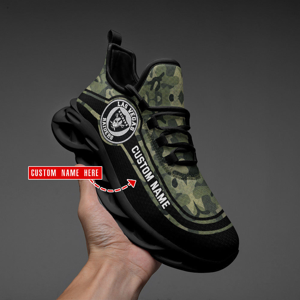 Las Vegas Raiders Personalized Yezy Running Sneakers SPD327