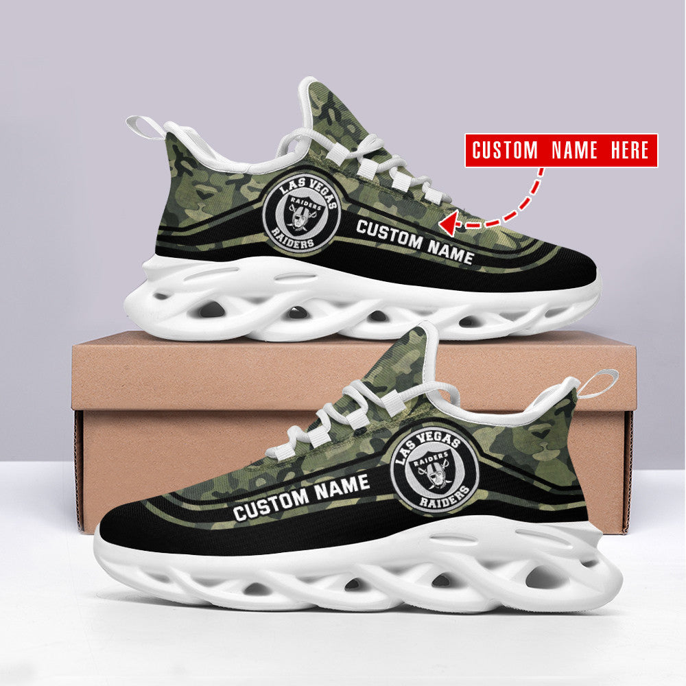 Las Vegas Raiders Personalized Yezy Running Sneakers SPD327