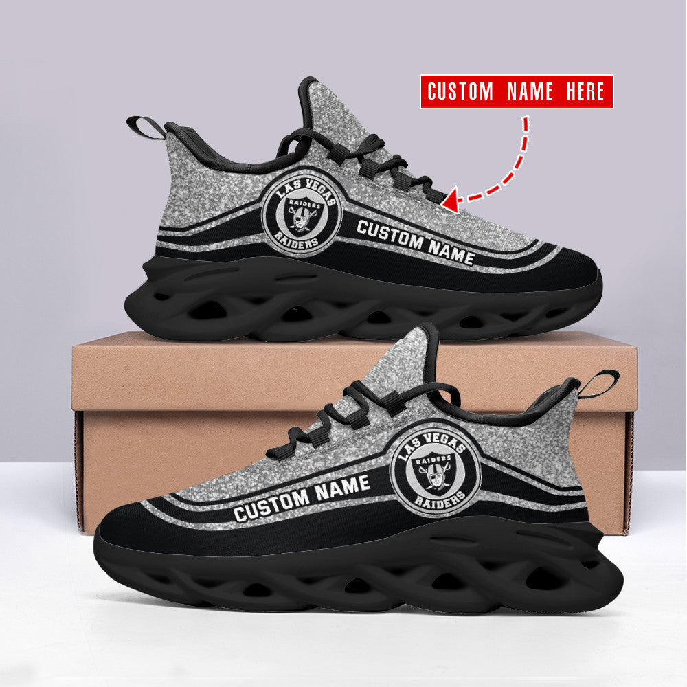 Las Vegas Raiders Personalized Yezy Running Sneakers SPD338