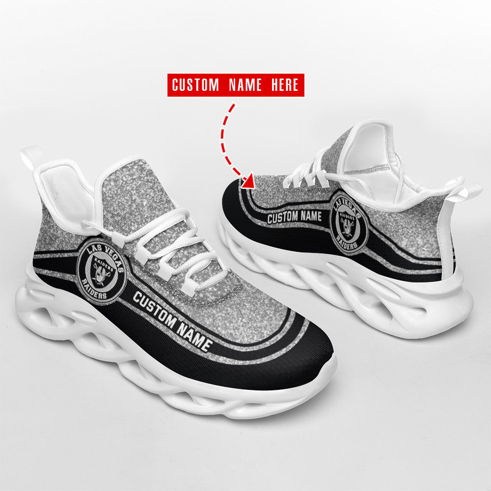 Las Vegas Raiders Personalized Yezy Running Sneakers SPD338