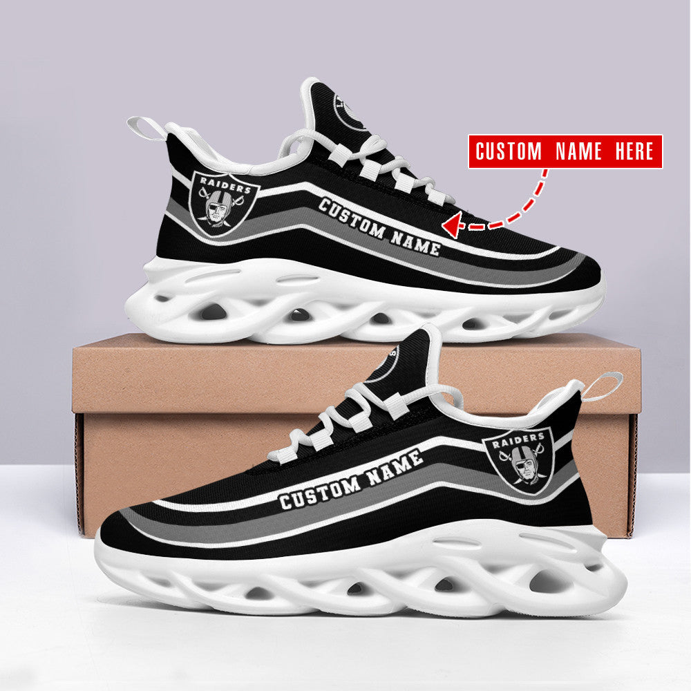 Las Vegas Raiders Personalized Yezy Running Sneakers SPD344