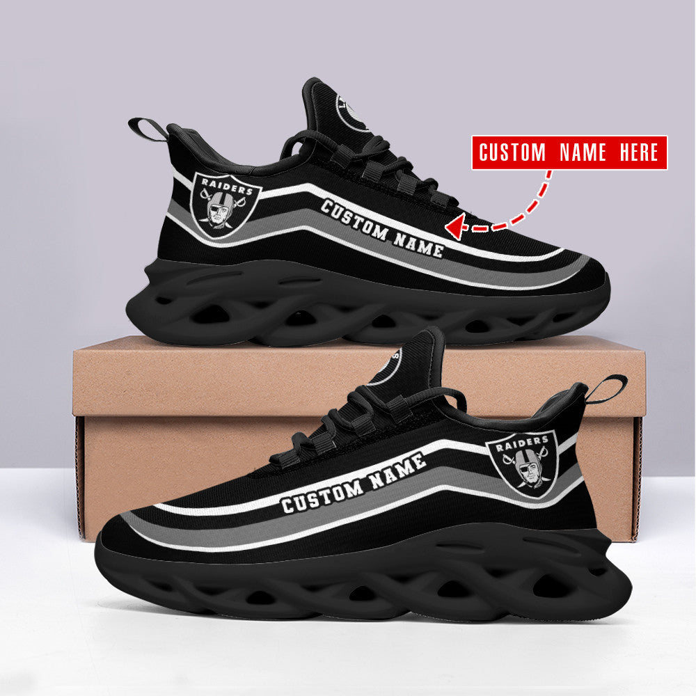Las Vegas Raiders Personalized Yezy Running Sneakers SPD344