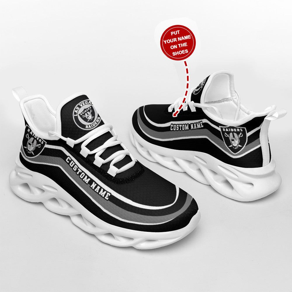 Las Vegas Raiders Personalized Yezy Running Sneakers SPD344