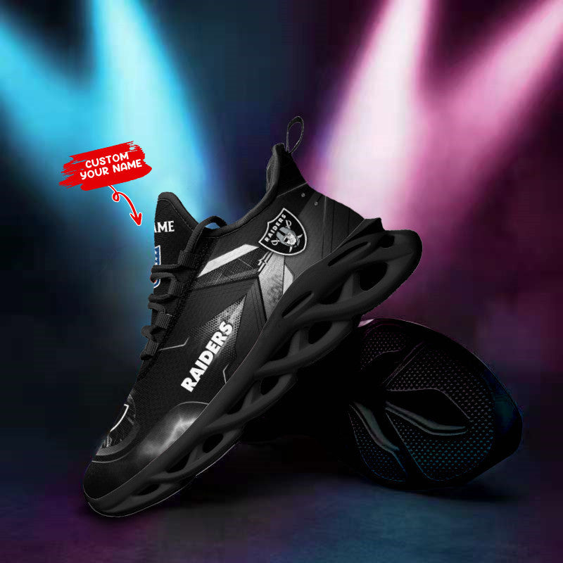 Las Vegas Raiders Personalized Yezy Running Sneakers SPD384