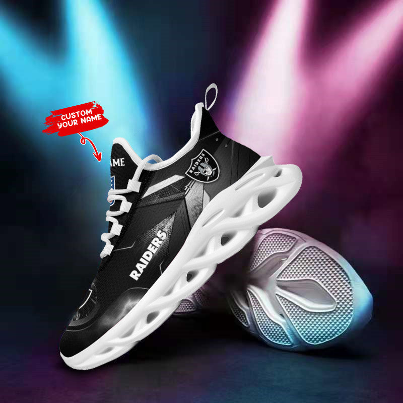 Las Vegas Raiders Personalized Yezy Running Sneakers SPD384