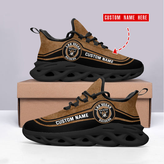 Las Vegas Raiders Personalized Yezy Running Sneakers SPD394