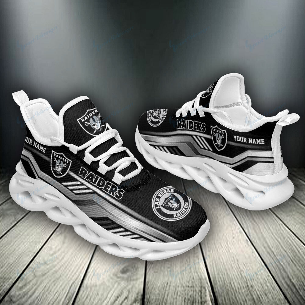 Las Vegas Raiders Personalized Yezy Running Sneakers SPD40