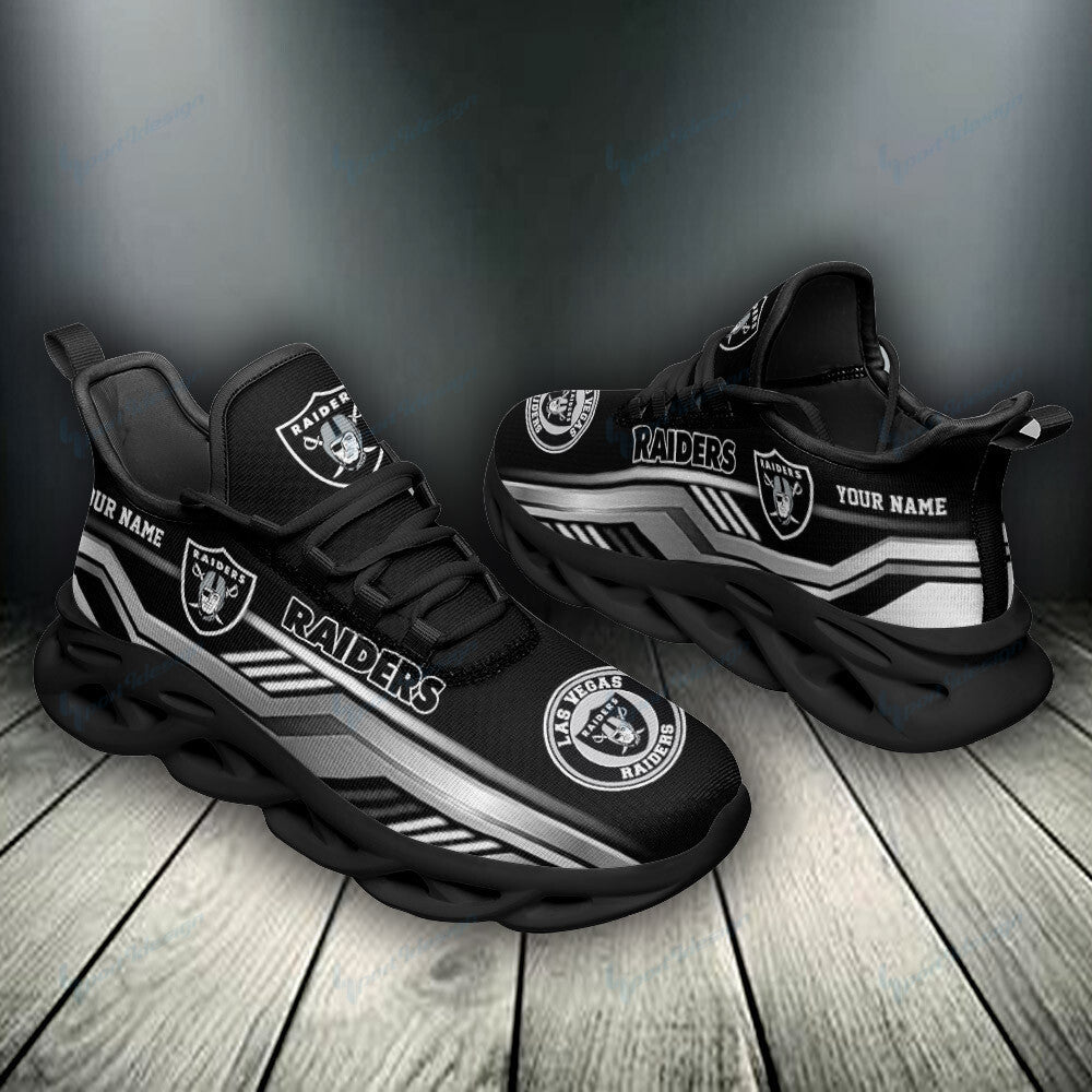 Las Vegas Raiders Personalized Yezy Running Sneakers SPD40