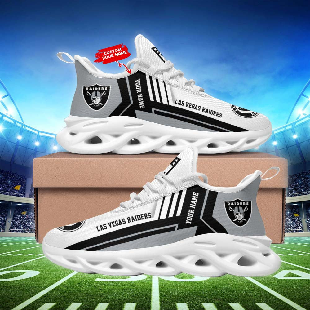 Las Vegas Raiders Personalized Yezy Running Sneakers SPD404