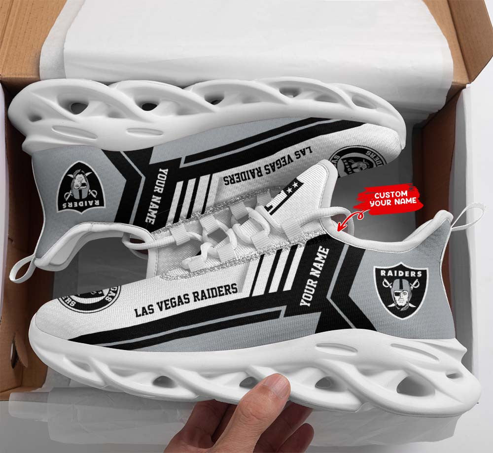 Las Vegas Raiders Personalized Yezy Running Sneakers SPD404