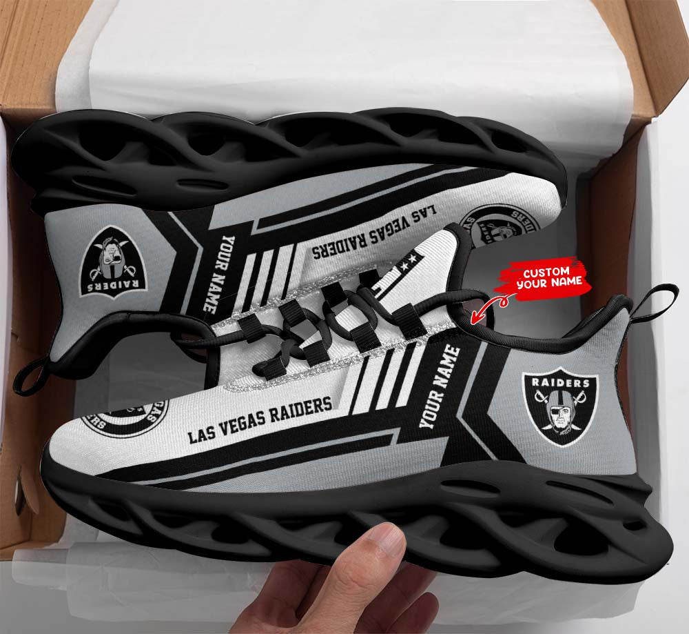 Las Vegas Raiders Personalized Yezy Running Sneakers SPD404
