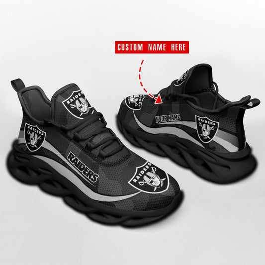 Las Vegas Raiders Personalized Yezy Running Sneakers SPD437