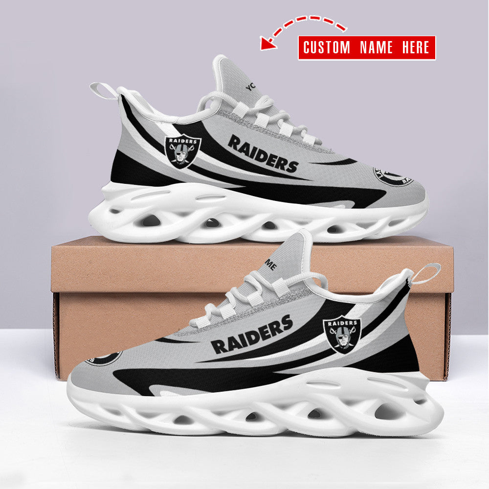 Las Vegas Raiders Personalized Yezy Running Sneakers SPD445