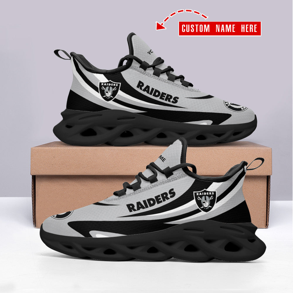 Las Vegas Raiders Personalized Yezy Running Sneakers SPD445