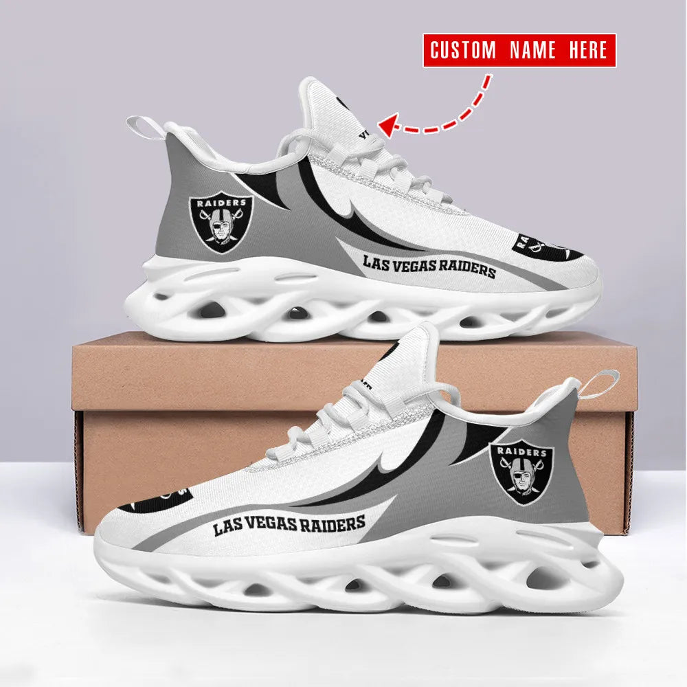 Las Vegas Raiders Personalized Yezy Running Sneakers SPD480