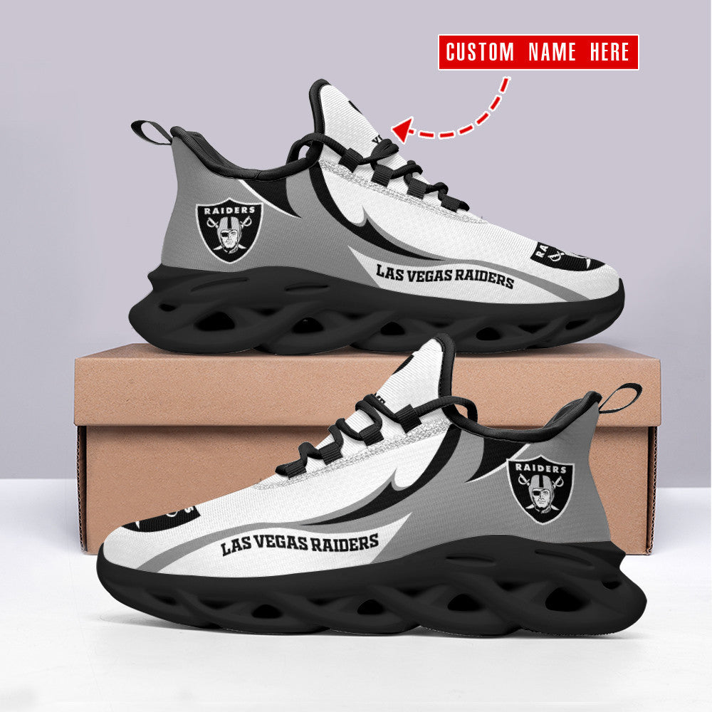 Las Vegas Raiders Personalized Yezy Running Sneakers SPD480