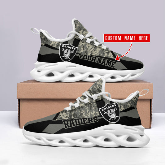 Las Vegas Raiders Personalized Yezy Running Sneakers SPD491