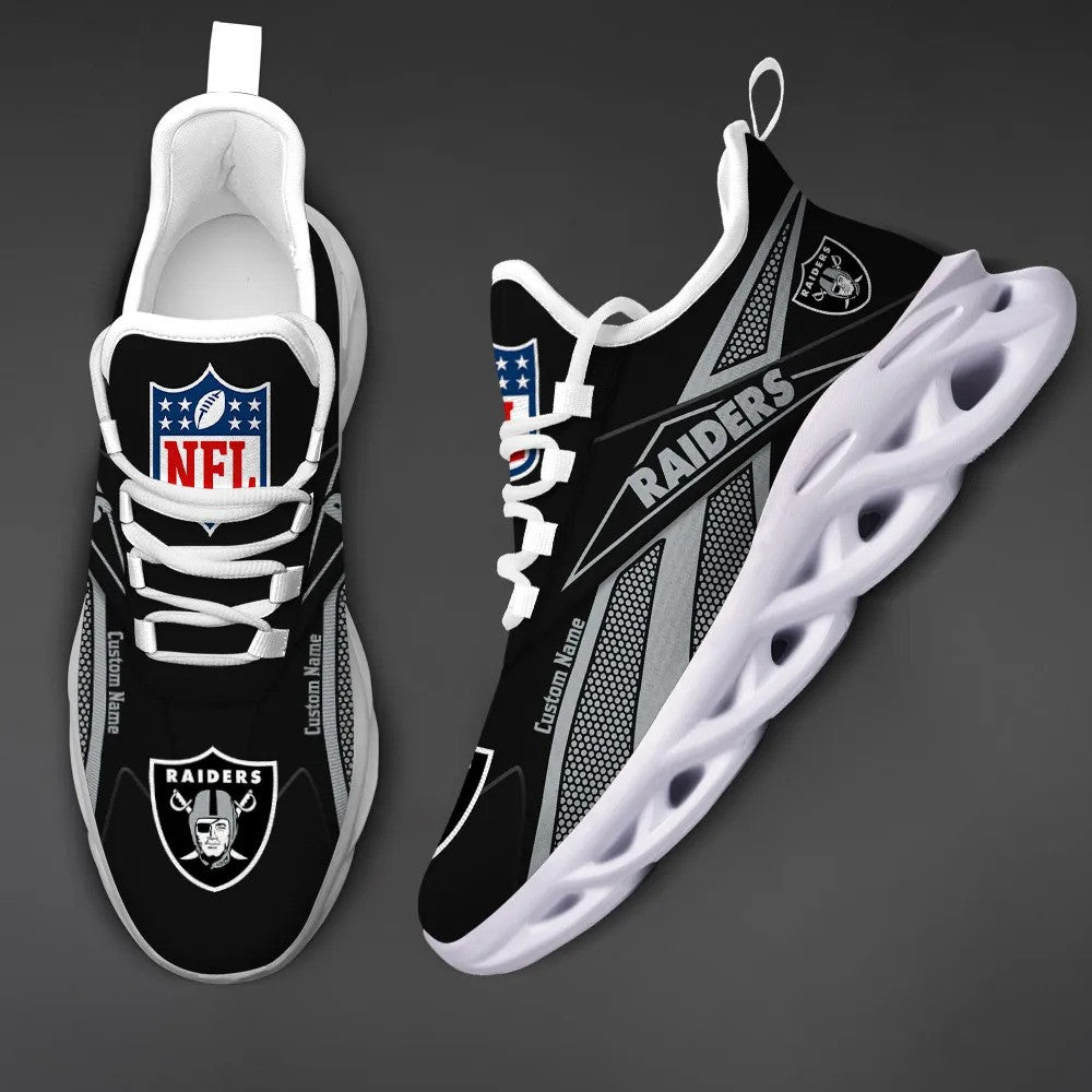 Las Vegas Raiders Personalized Yezy Running Sneakers SPD529