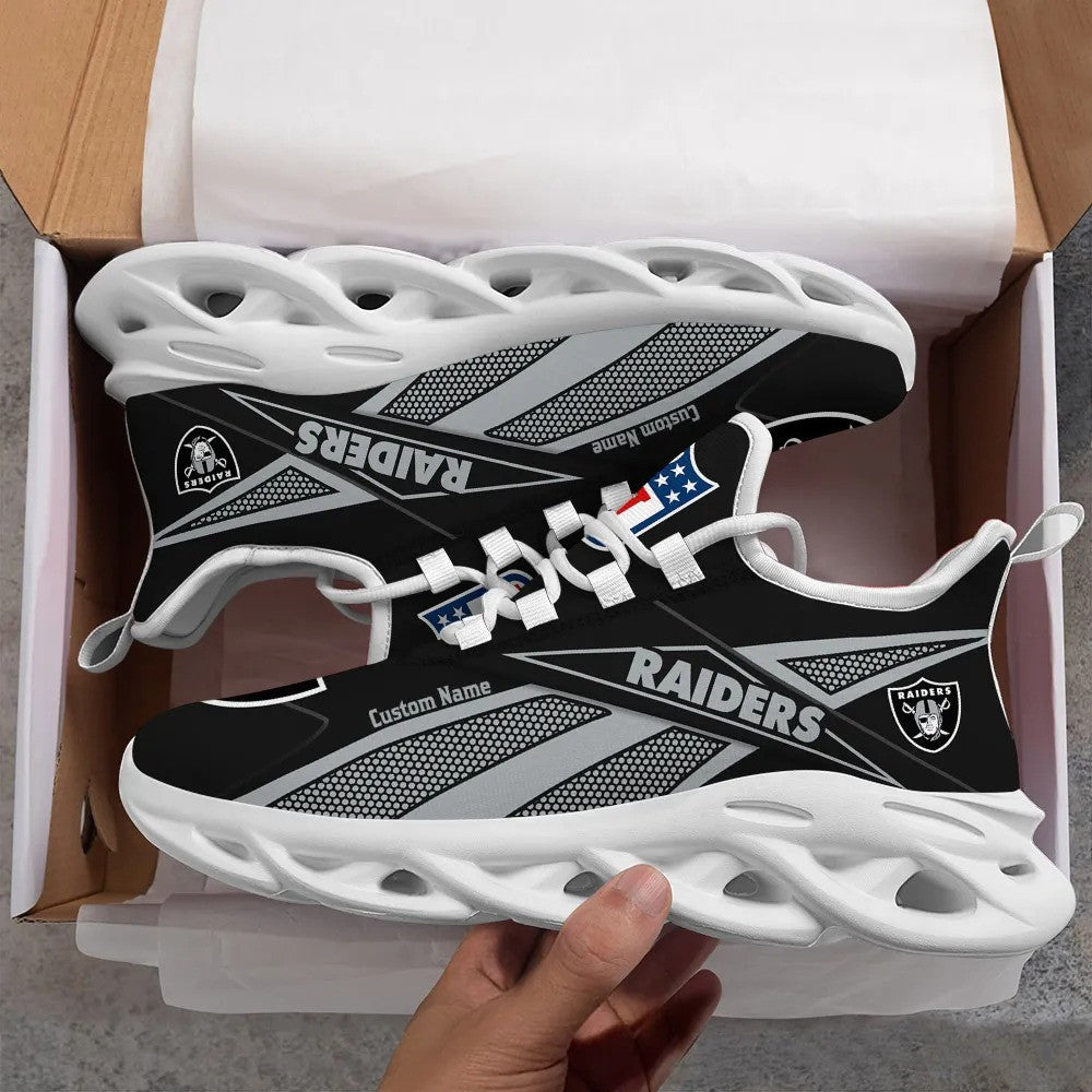 Las Vegas Raiders Personalized Yezy Running Sneakers SPD529