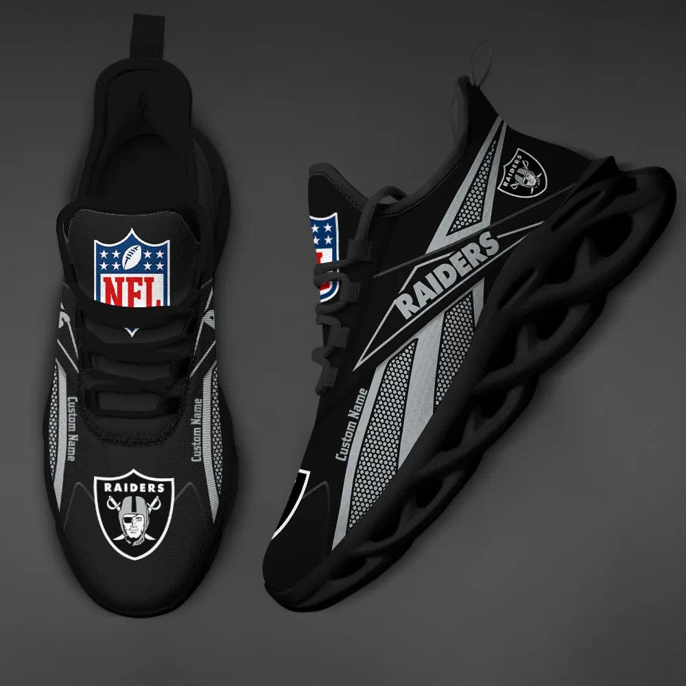 Las Vegas Raiders Personalized Yezy Running Sneakers SPD529
