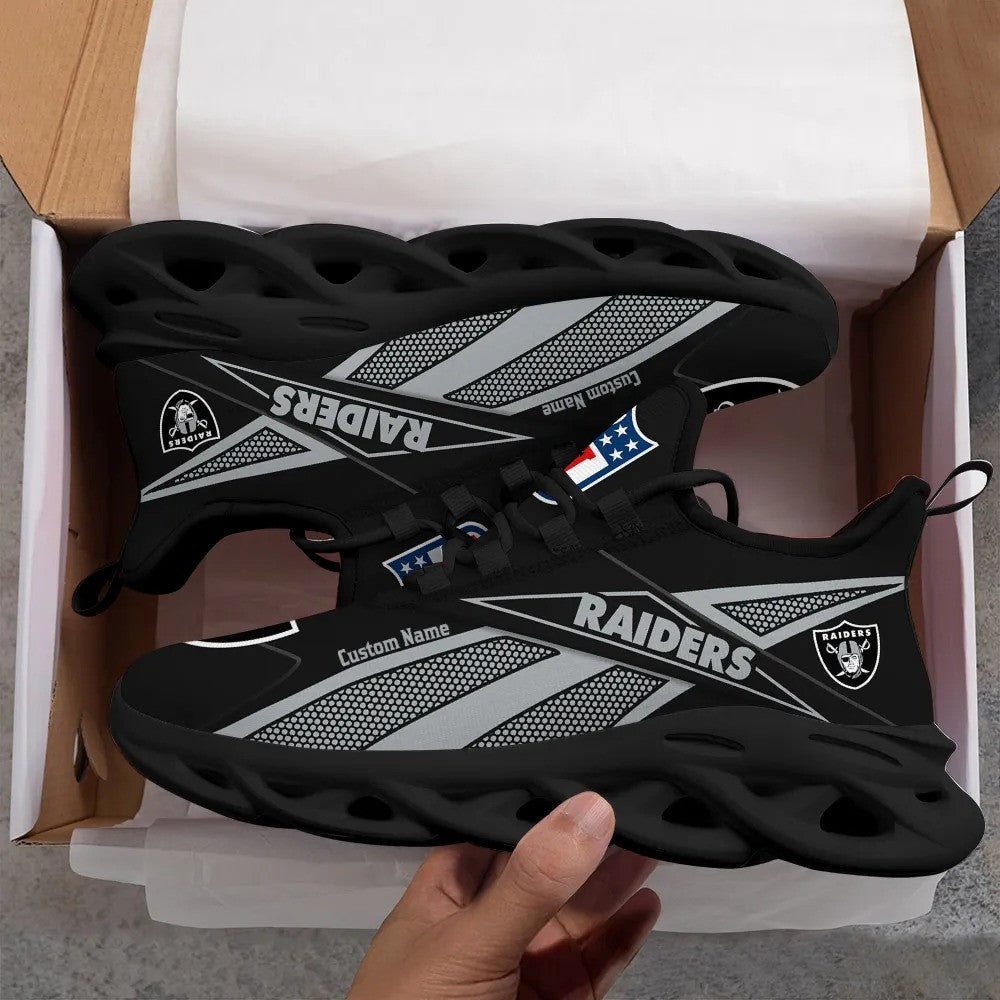 Las Vegas Raiders Personalized Yezy Running Sneakers SPD529