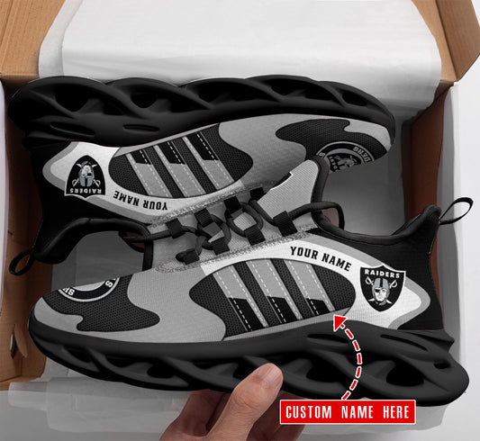 Las Vegas Raiders Personalized Yezy Running Sneakers SPD585
