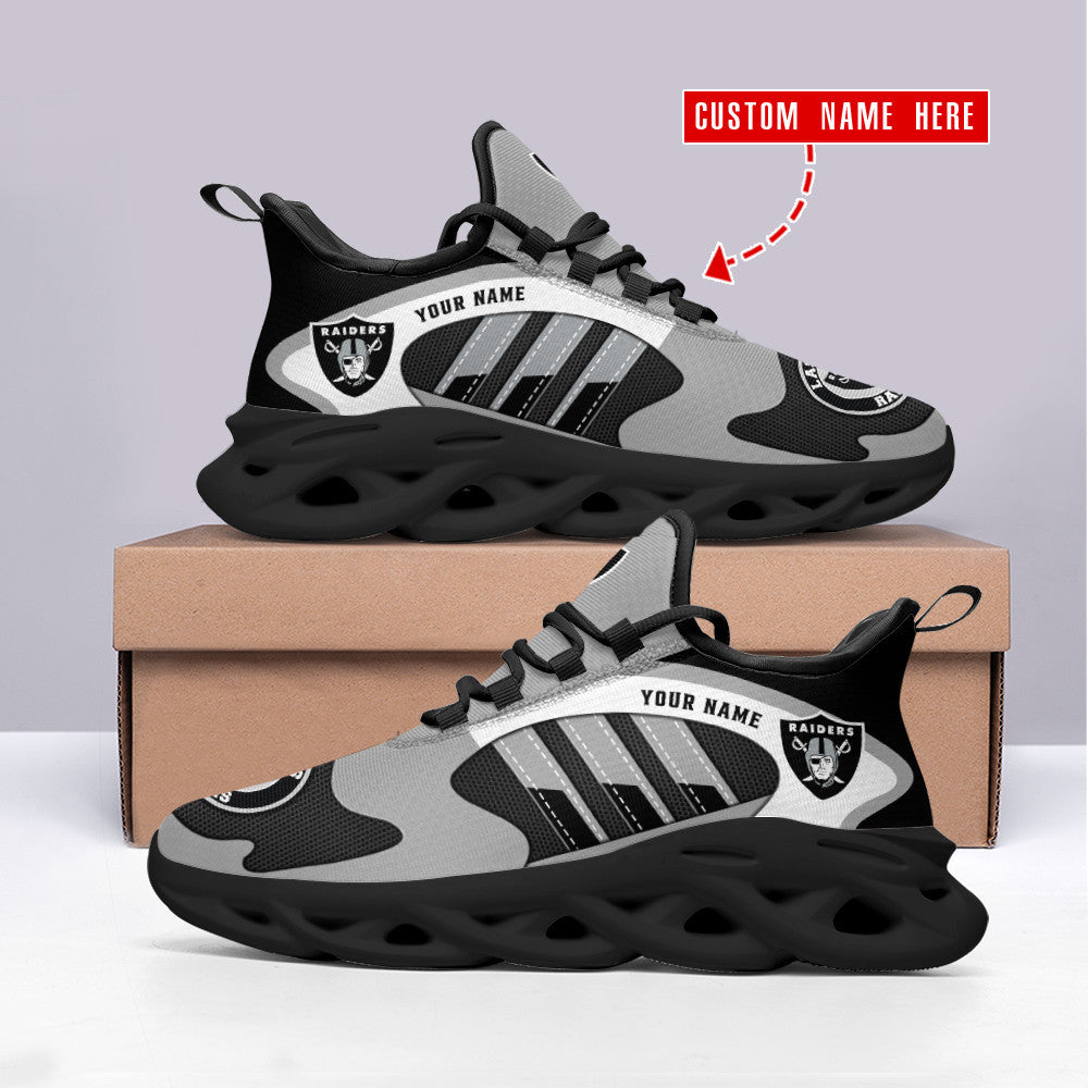 Las Vegas Raiders Personalized Yezy Running Sneakers SPD585