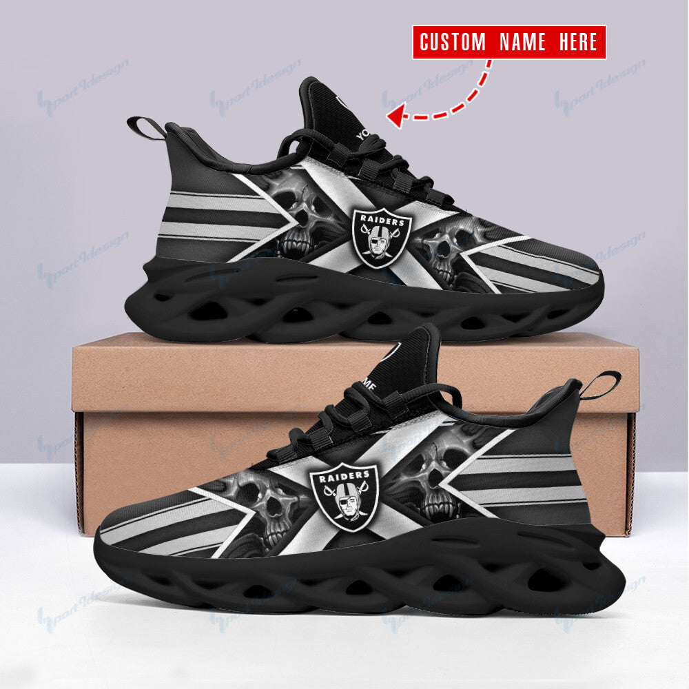 Las Vegas Raiders Personalized Yezy Running Sneakers SPD59