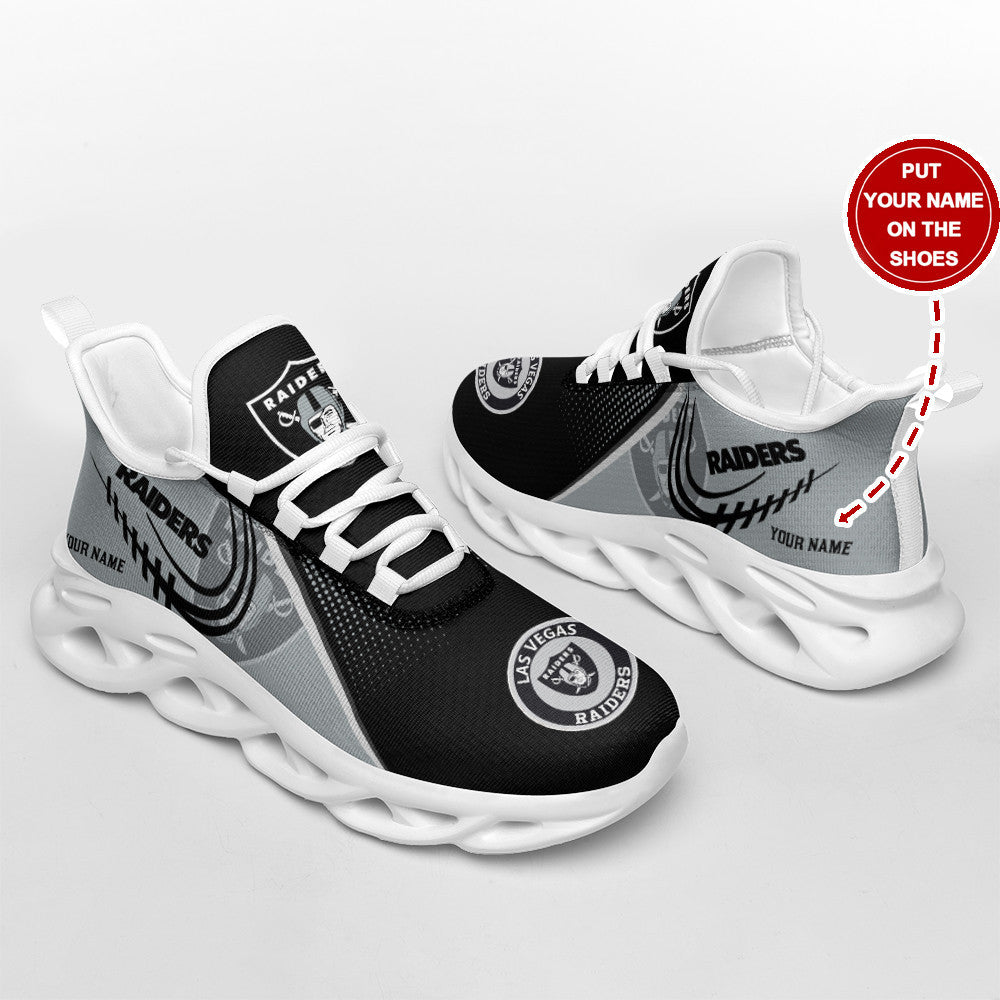 Las Vegas Raiders Personalized Yezy Running Sneakers SPD625