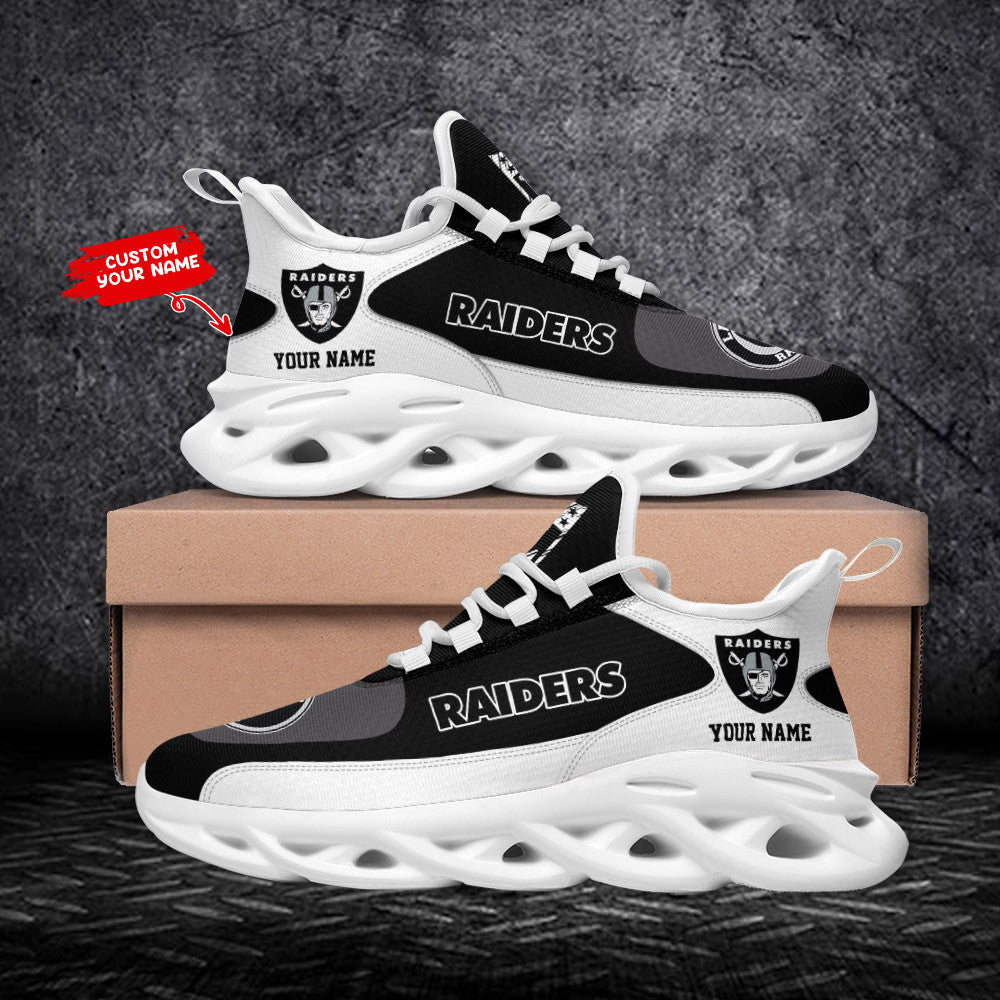 Las Vegas Raiders Personalized Yezy Running Sneakers SPD633