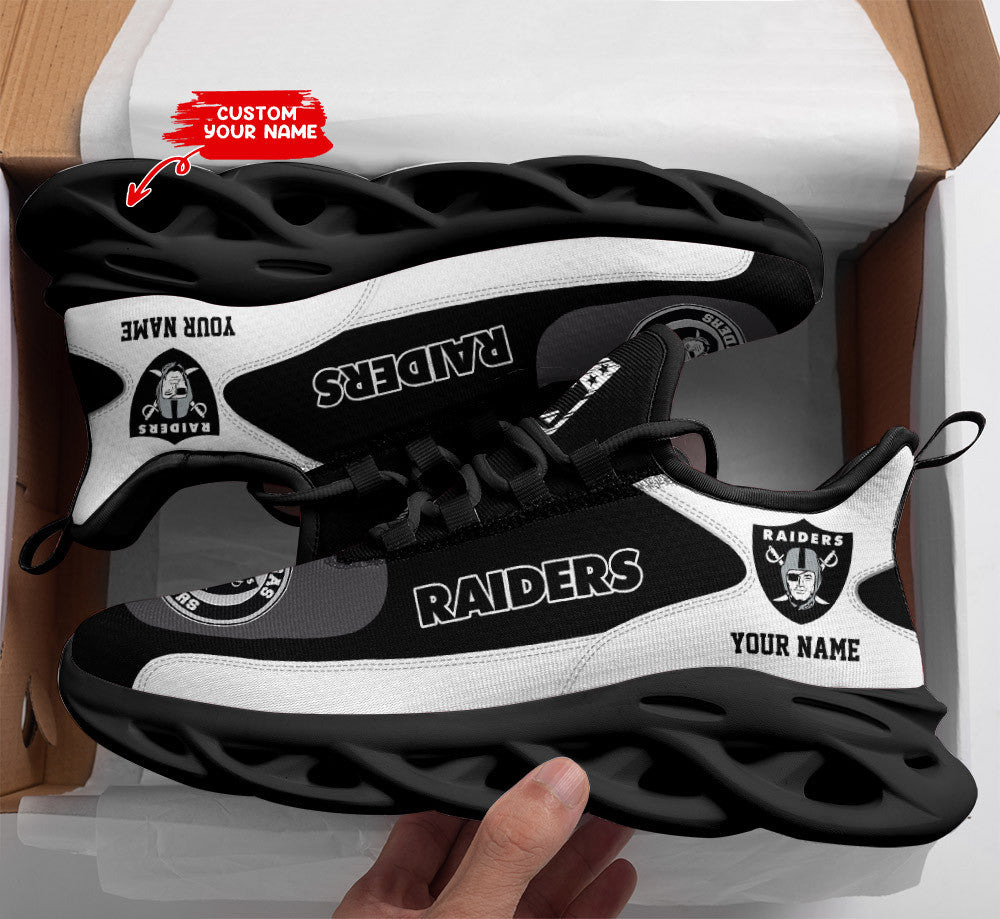 Las Vegas Raiders Personalized Yezy Running Sneakers SPD633