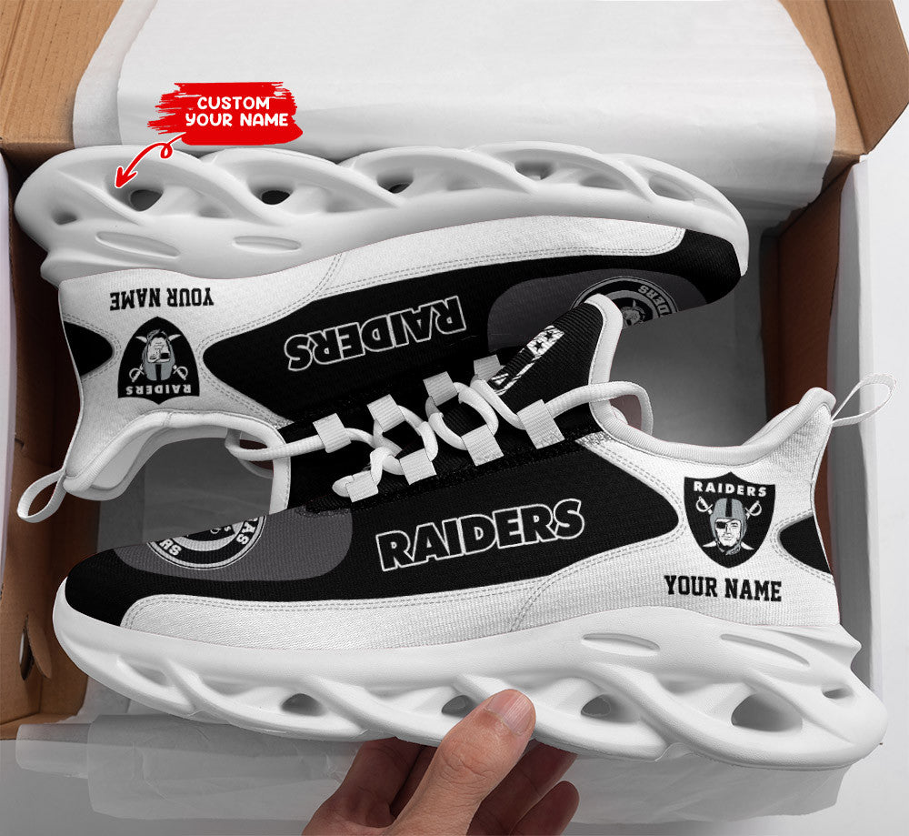Las Vegas Raiders Personalized Yezy Running Sneakers SPD633