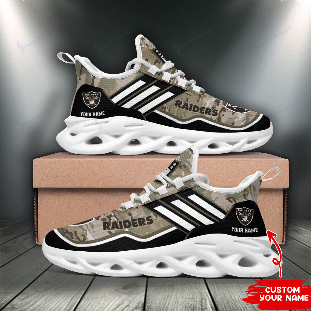 Las Vegas Raiders Personalized Yezy Running Sneakers SPD86