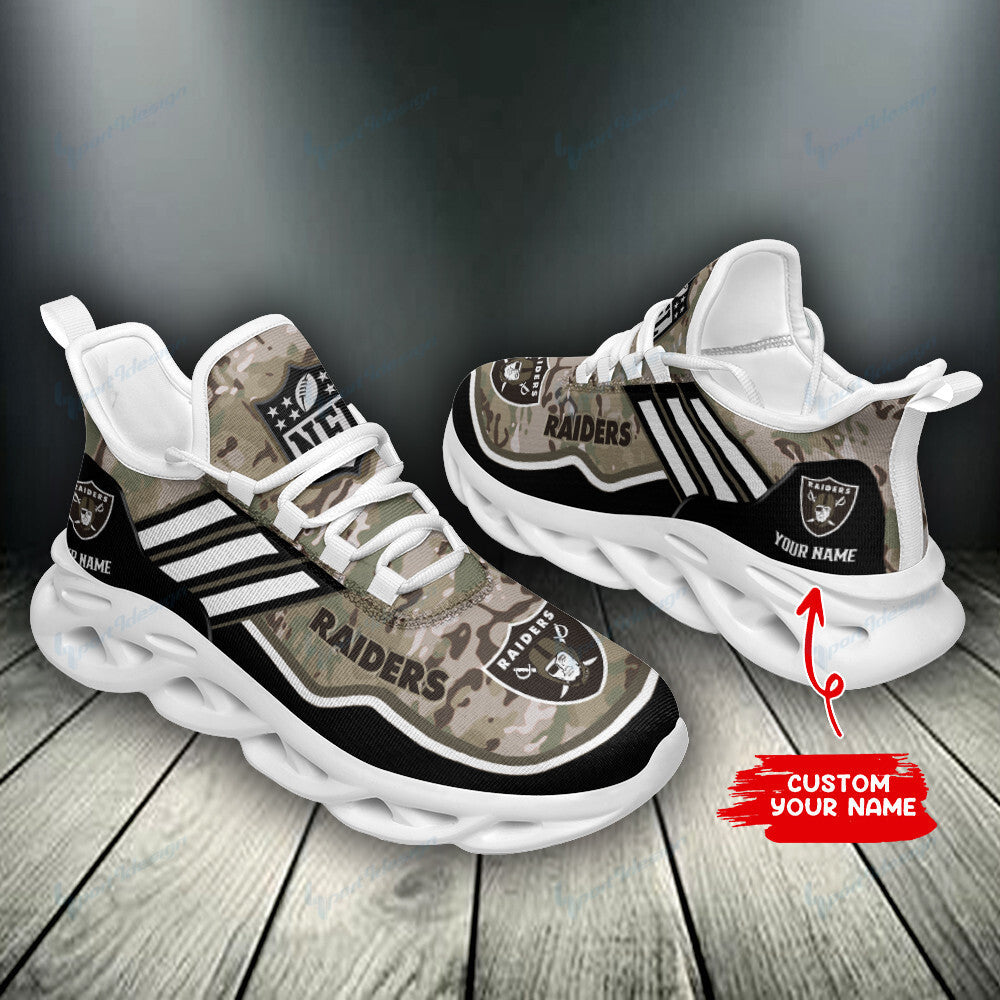 Las Vegas Raiders Personalized Yezy Running Sneakers SPD86