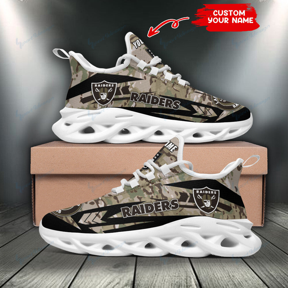 Las Vegas Raiders Personalized Yezy Running Sneakers SPD93