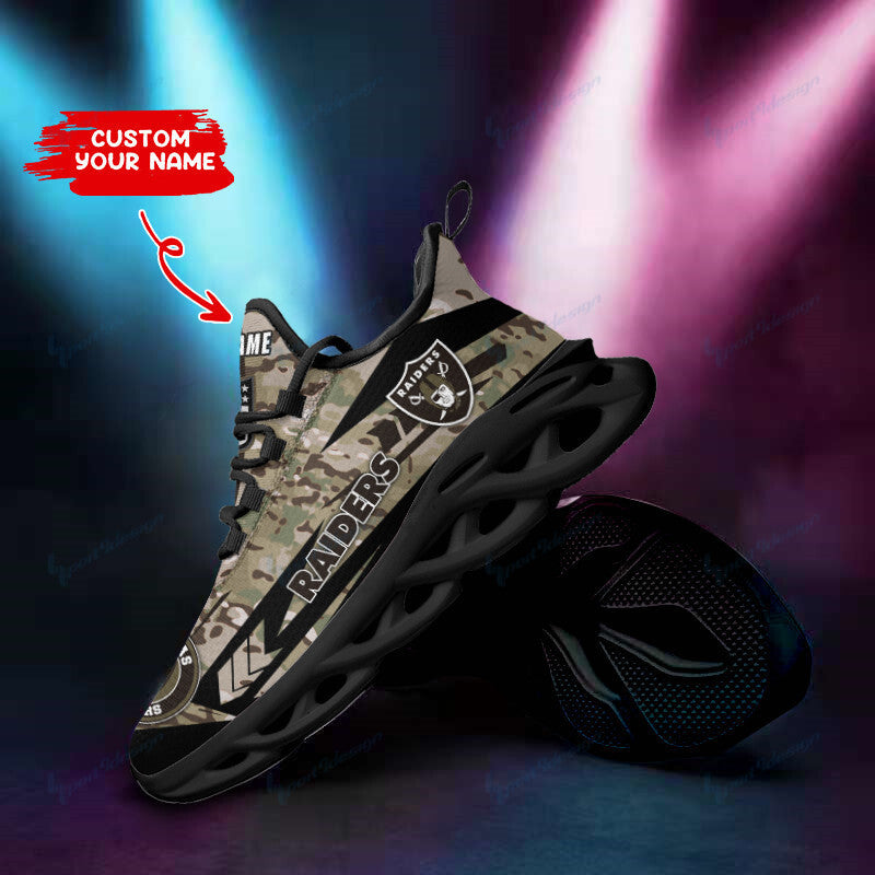 Las Vegas Raiders Personalized Yezy Running Sneakers SPD93