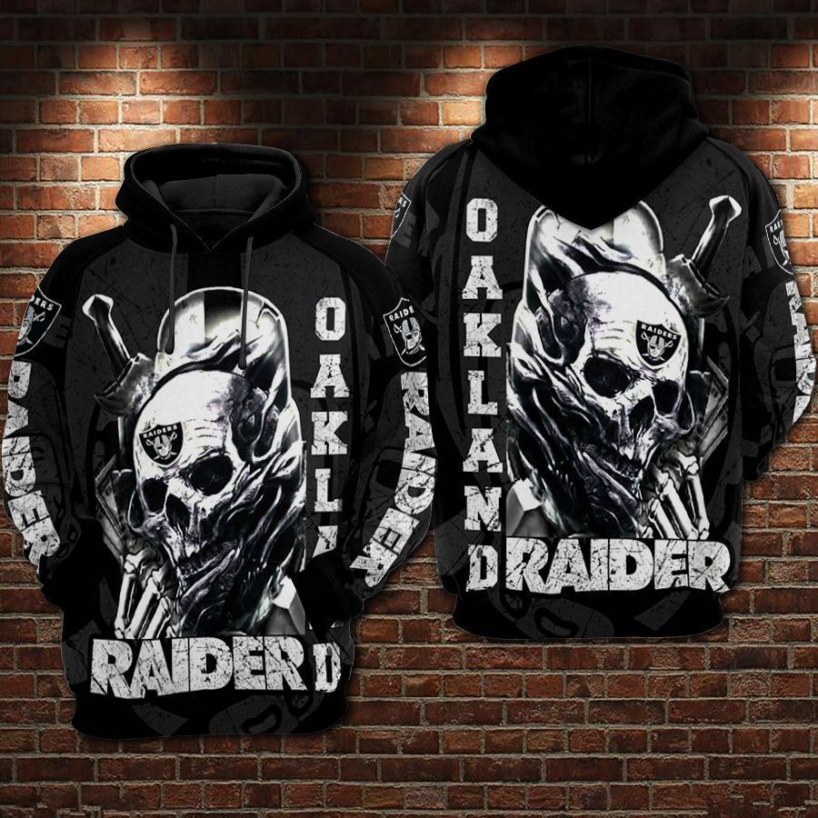 Las Vegas Raiders Skull Hoodie 2
