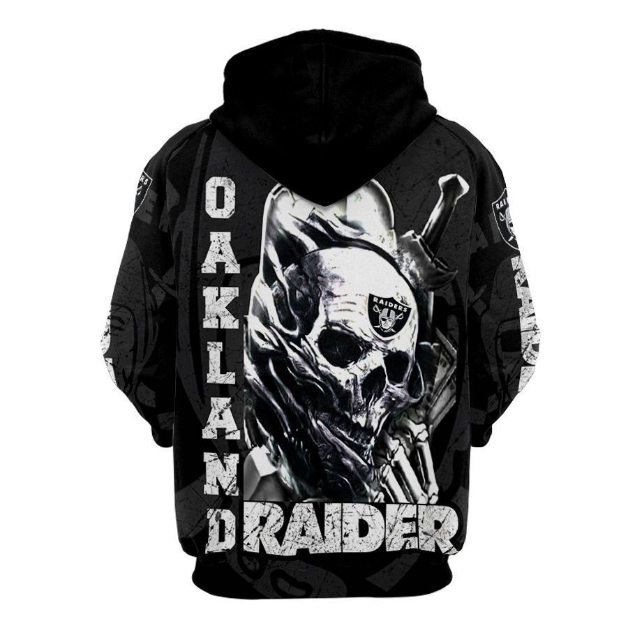 Las Vegas Raiders Skull Hoodie 2