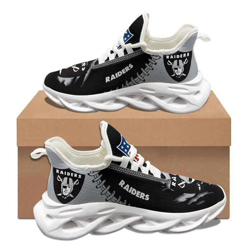 Las Vegas Raiders Sneakers 3D Max Soul Shoes