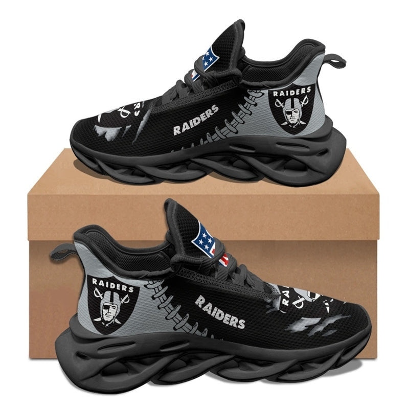 Las Vegas Raiders Sneakers 3D Max Soul Shoes