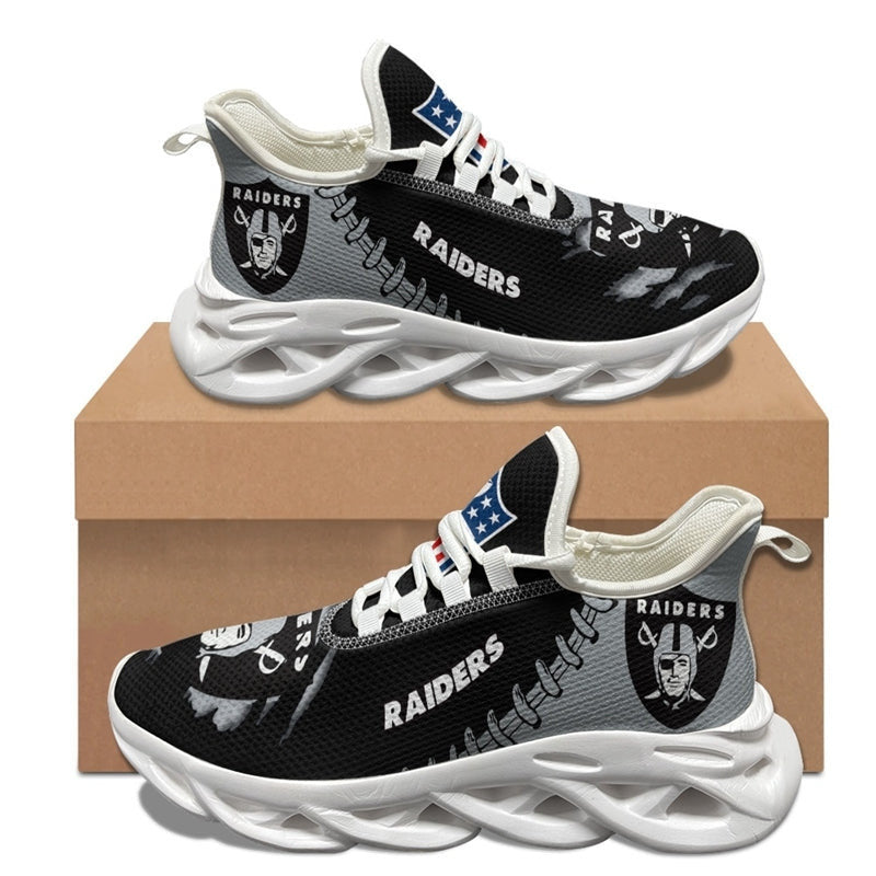Las Vegas Raiders Sneakers 3D Max Soul Shoes