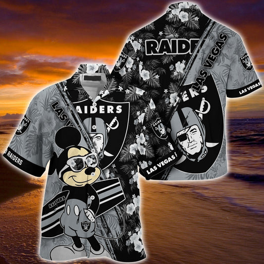 Las Vegas Raiders Summer Hawaiian Shirt 59