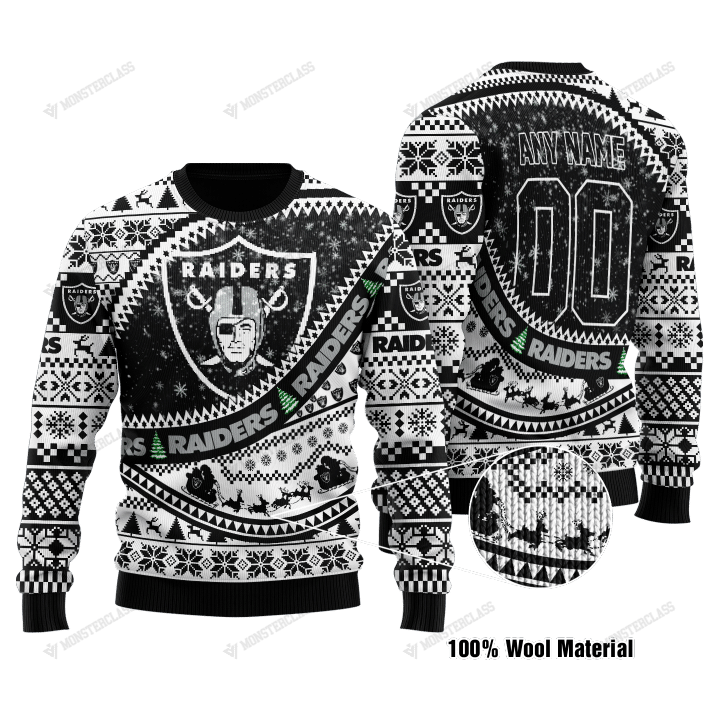 Las Vegas Raiders Woolen Sweater 110