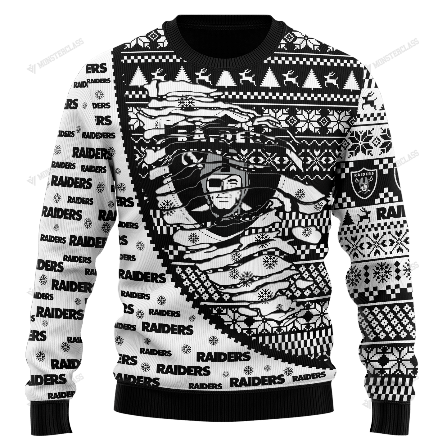 Las Vegas Raiders Woolen Sweater 131
