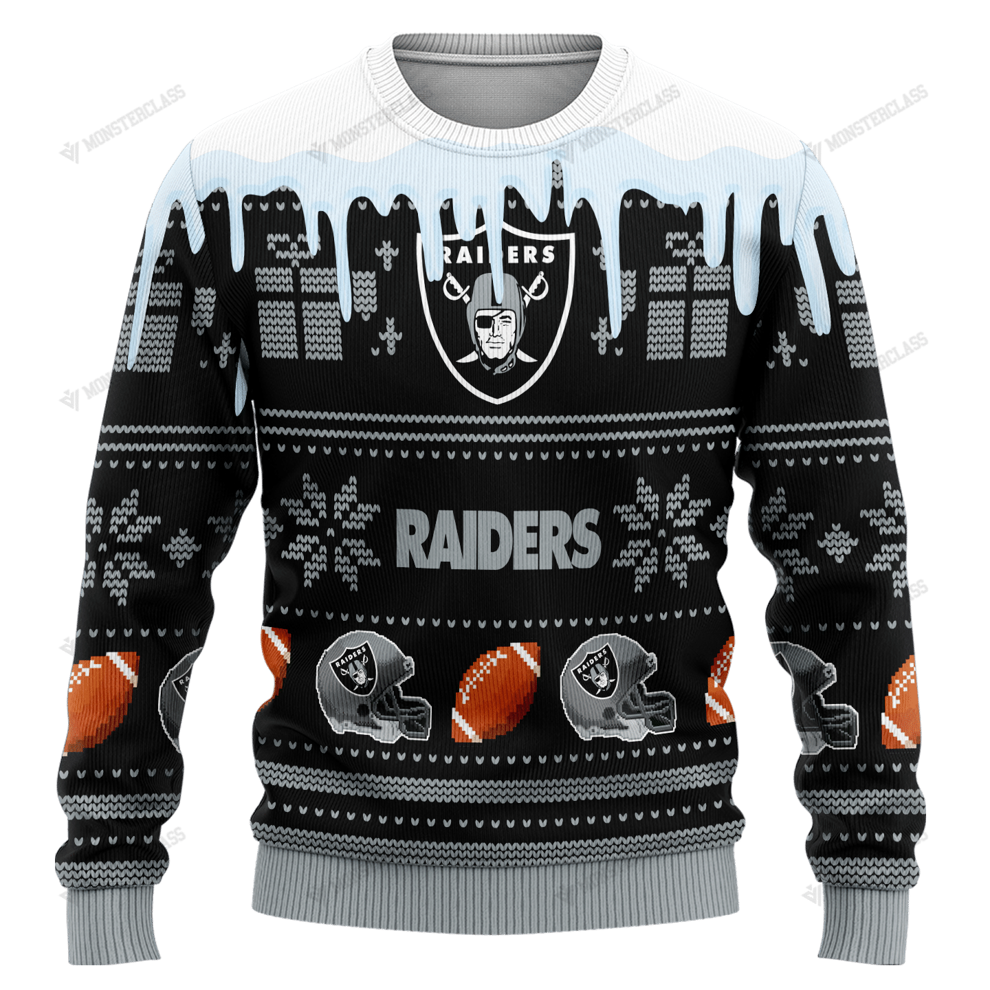 Las Vegas Raiders Woolen Sweater 183