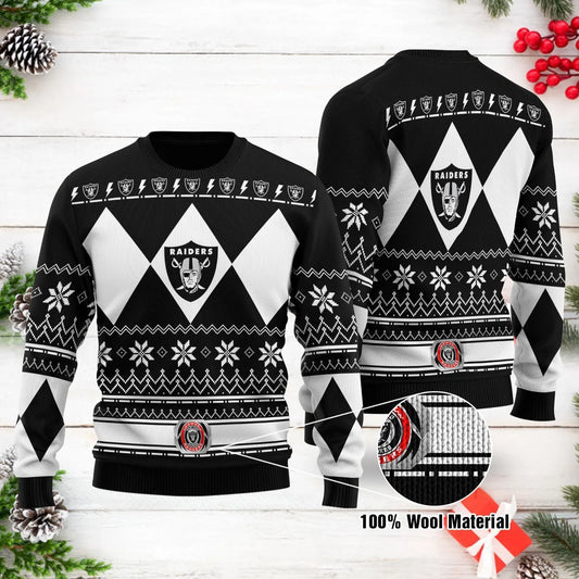 Las Vegas Raiders Woolen Sweater 83