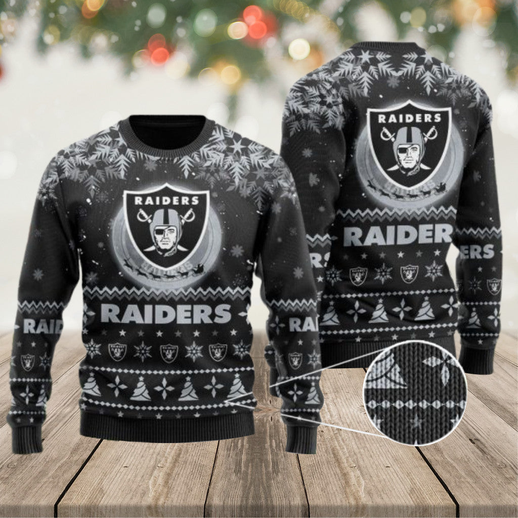 Las Vegas Raiders Woolen Sweater BG68