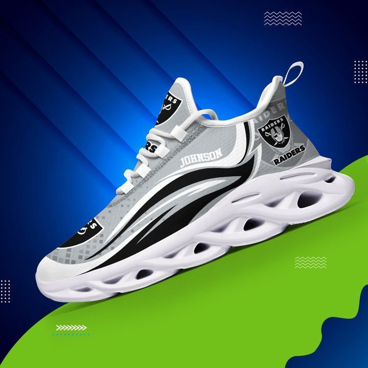 Las Vegas Raiders Yezy Running Sneakers 156