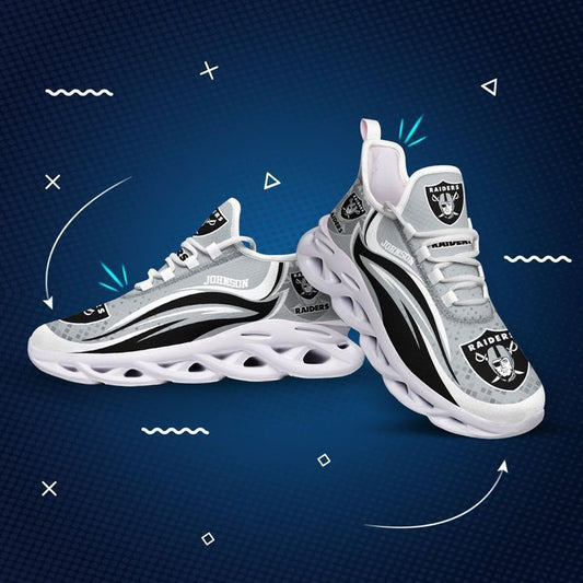 Las Vegas Raiders Yezy Running Sneakers 156